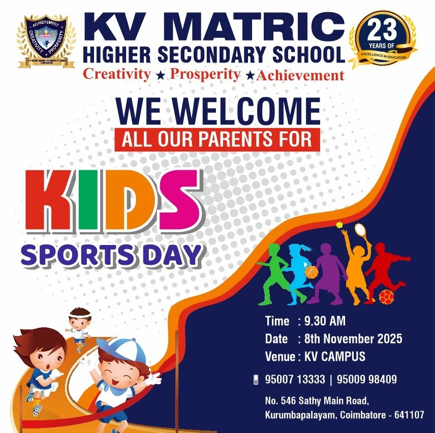K.V KINDERGARTEN SPORTS DAY 2025